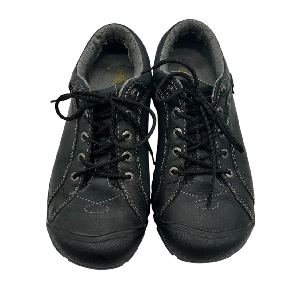 Keen Womens  Oxfords Shoes Lace Up Black Leather Casual comfort